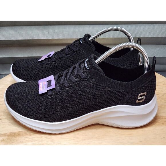 S Sport by Skechers Women’s Size 9.5 Black | Memory Foam | No-Tie Shoes - Picture 3 of 8